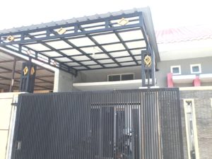 Kanopi Rumah Dengan Model Kanopi Baja Ringan